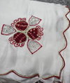 JK Designer White Organza Party Wear Sarees Wholesale Clothing Suppliers In India
